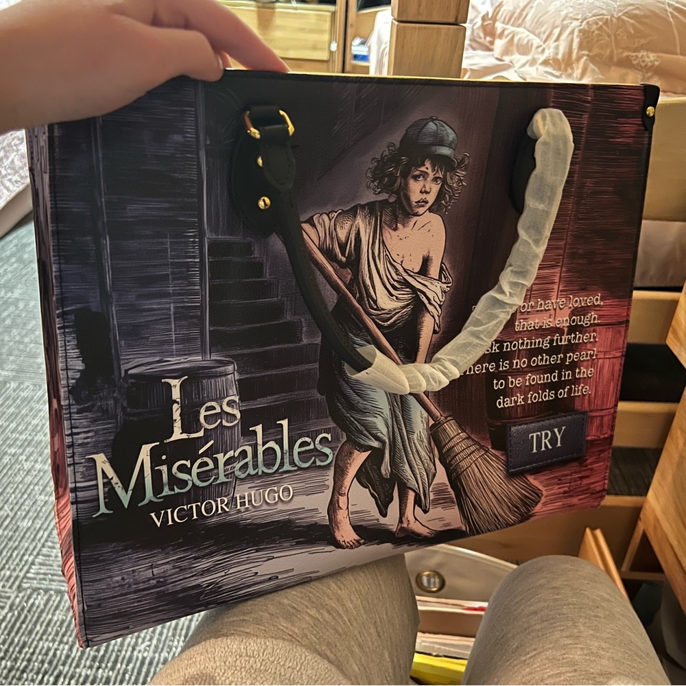 Les Misérables Illustrated Tote Bag